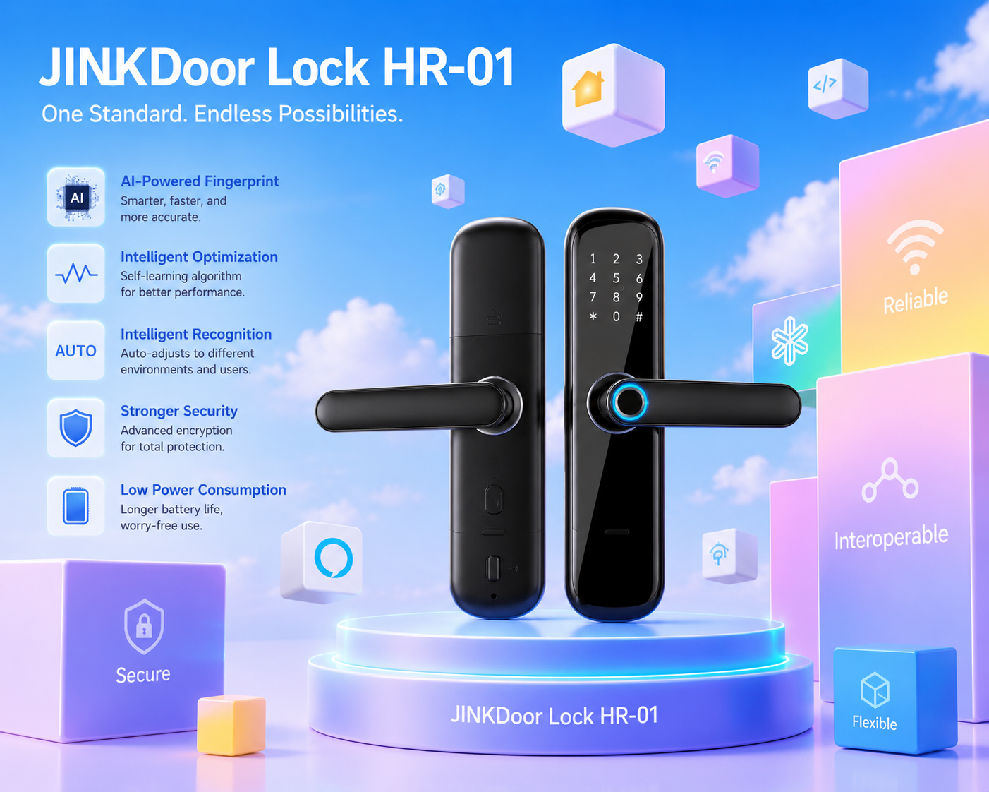 JINK Door Lock HR-01