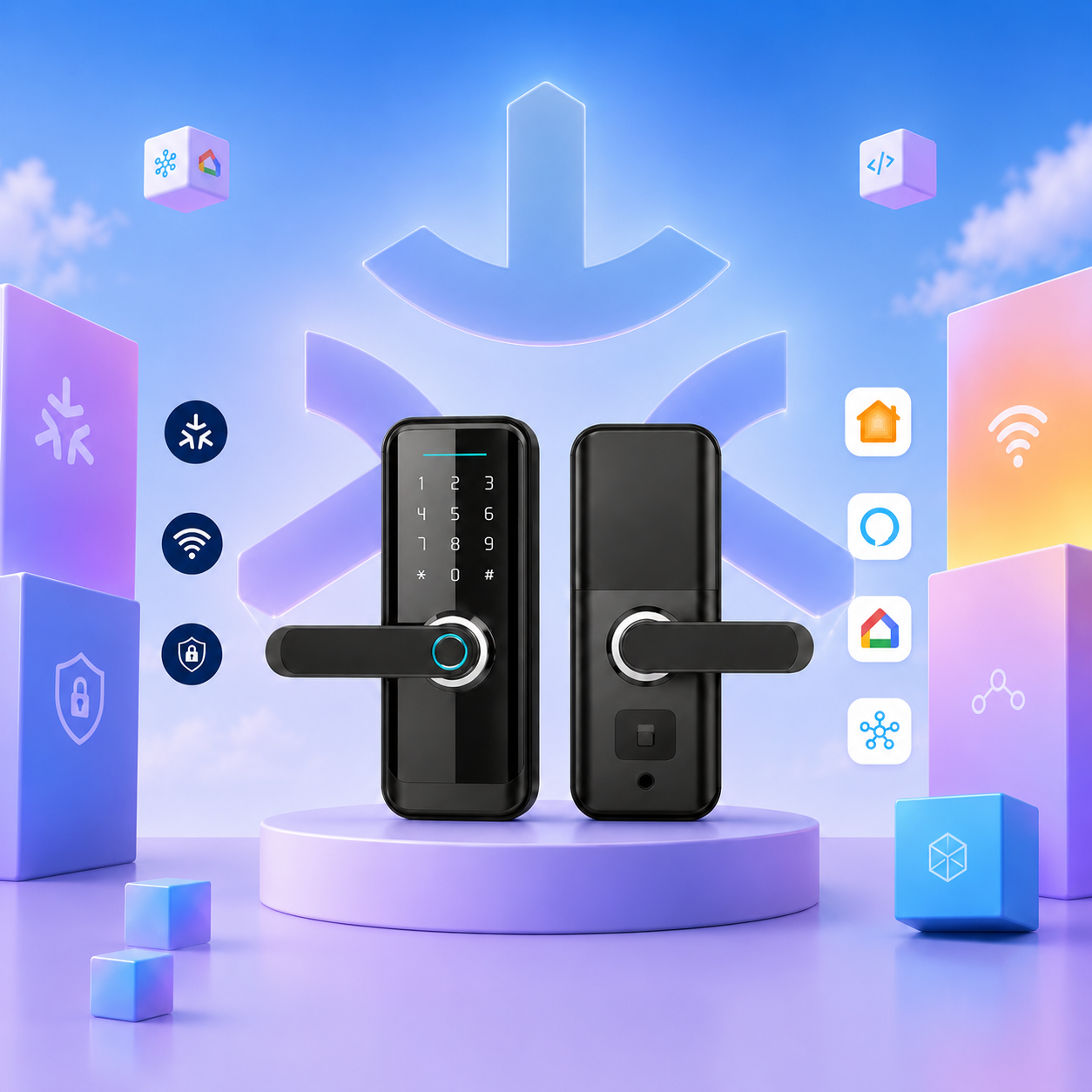 JINK Door Lock HR-09