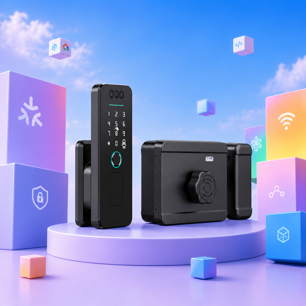 JINK Door Lock Apartment5-3D