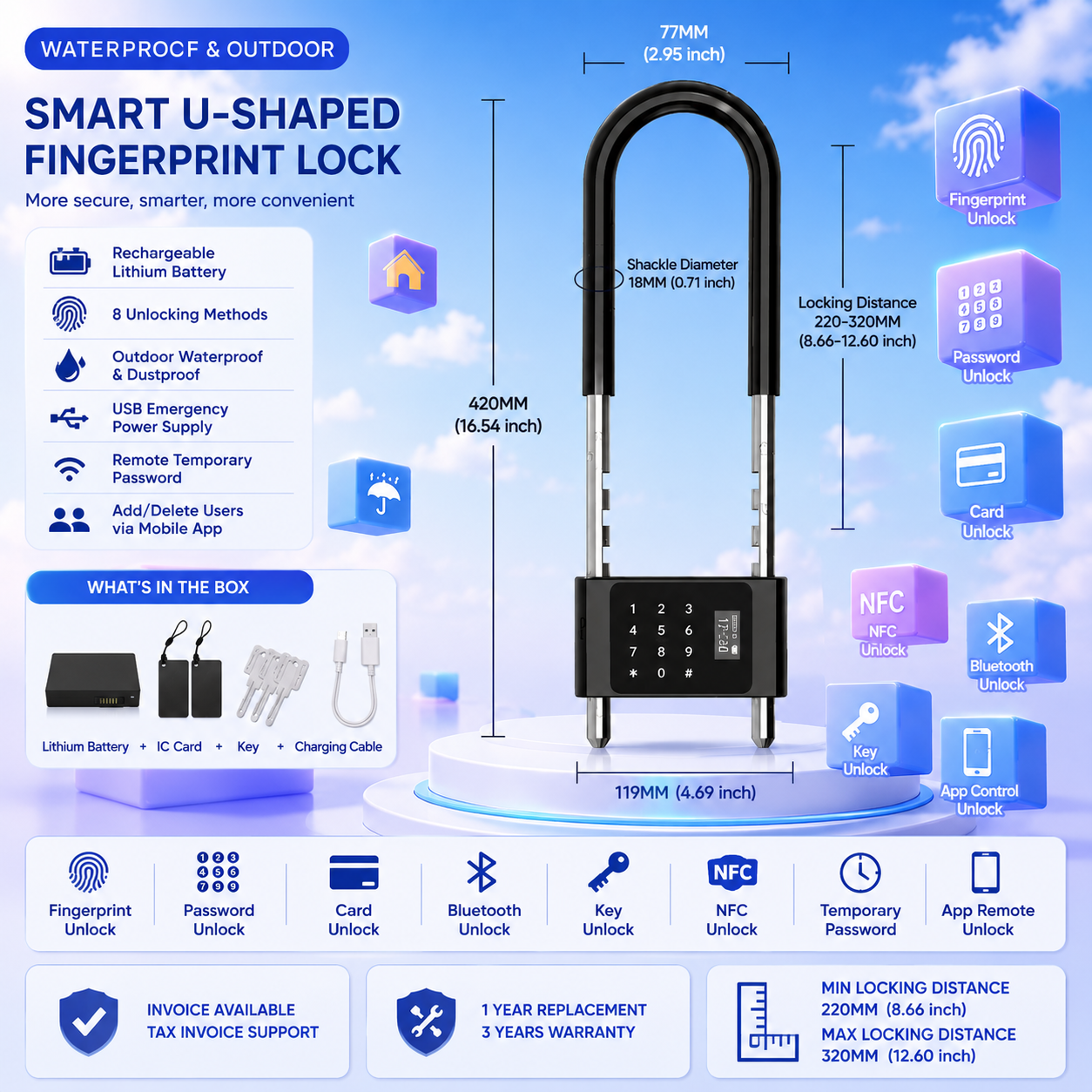 JINK DOOR LOCK-U