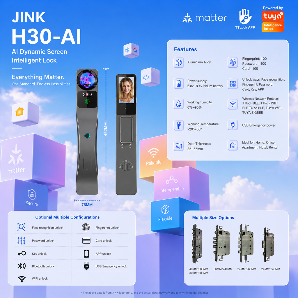 JINK Door Lock H30-Ai