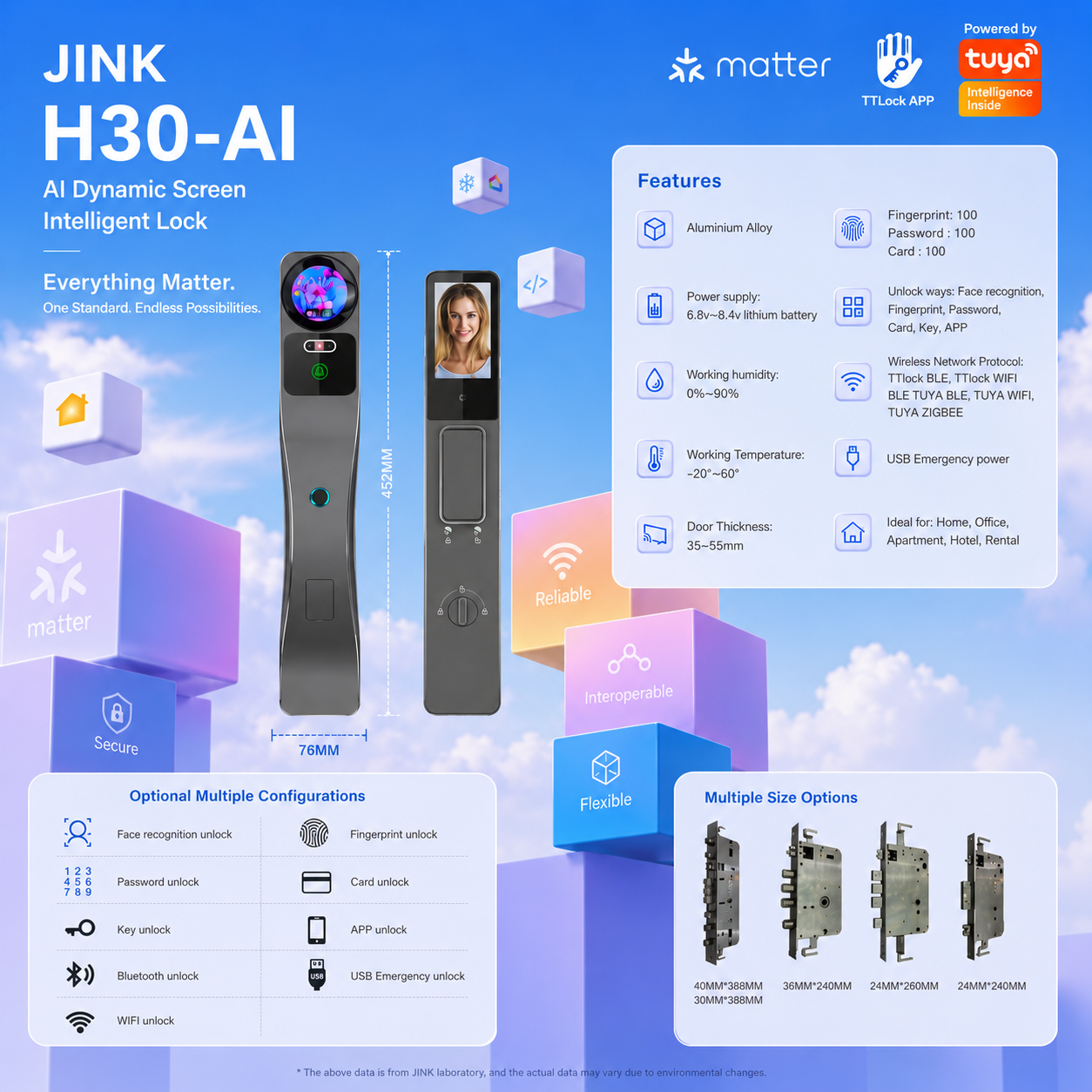 JINK Door Lock H30-Ai