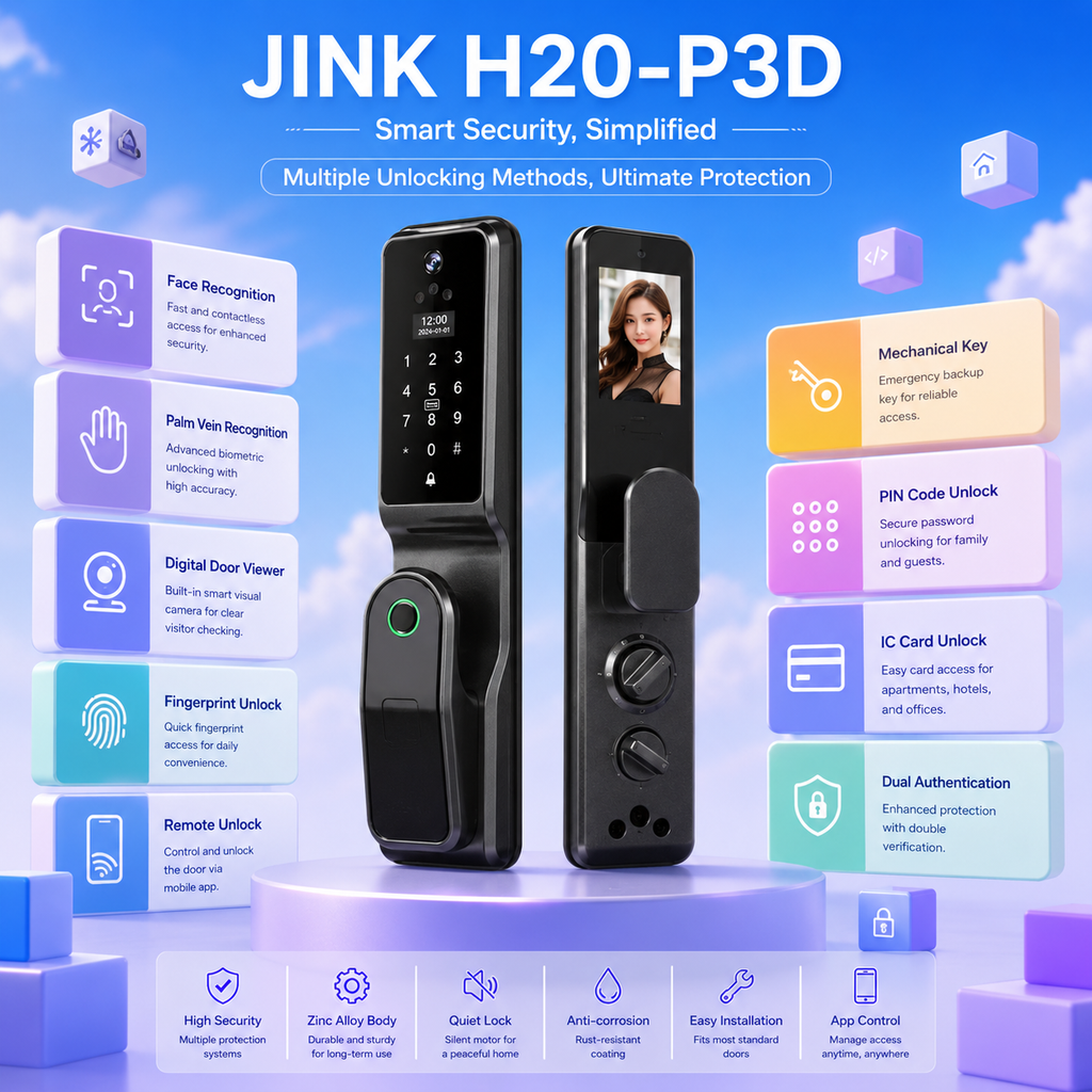 JINK DOOR LOCK H20-P3D