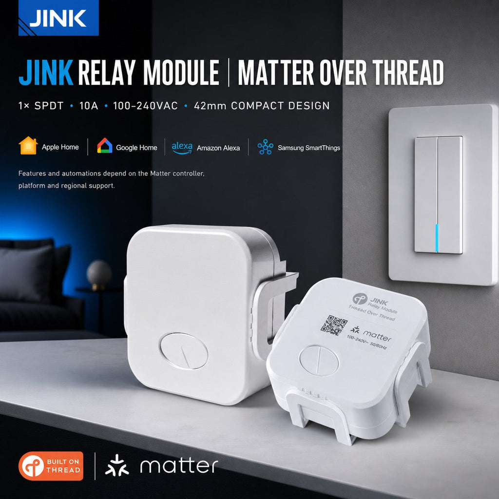 JINK Relay Module Matter over Thread comprehensive hero