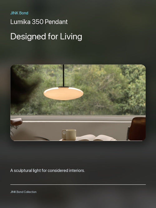 JINK Bond Lumika 350 Pendant in a modern interior