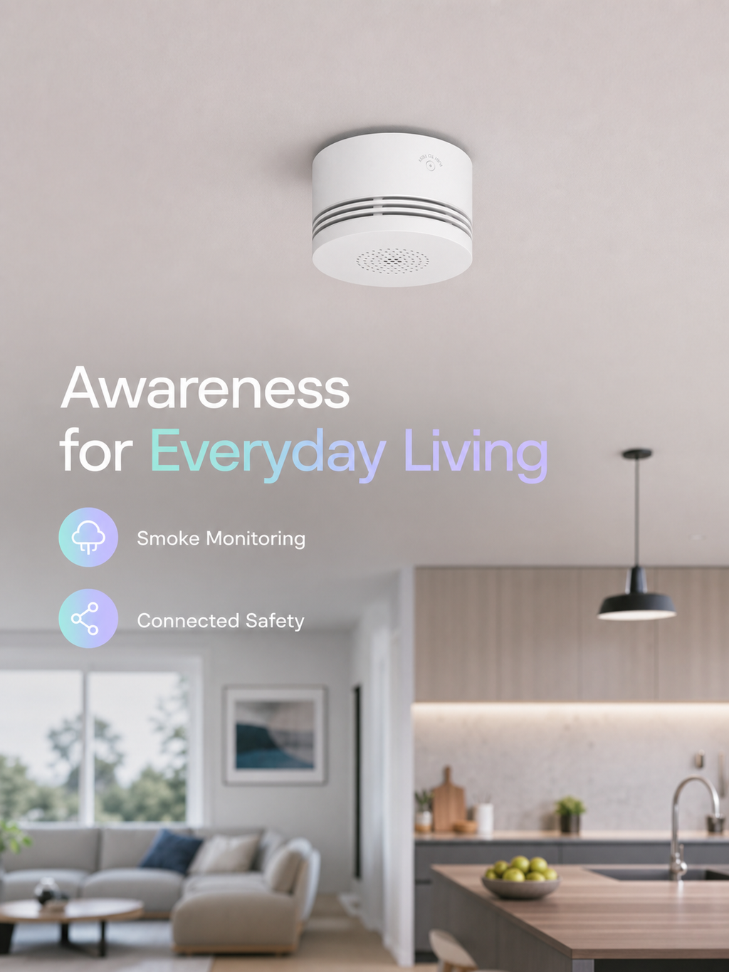 JINK Smoke Sensor home safety lifestyle