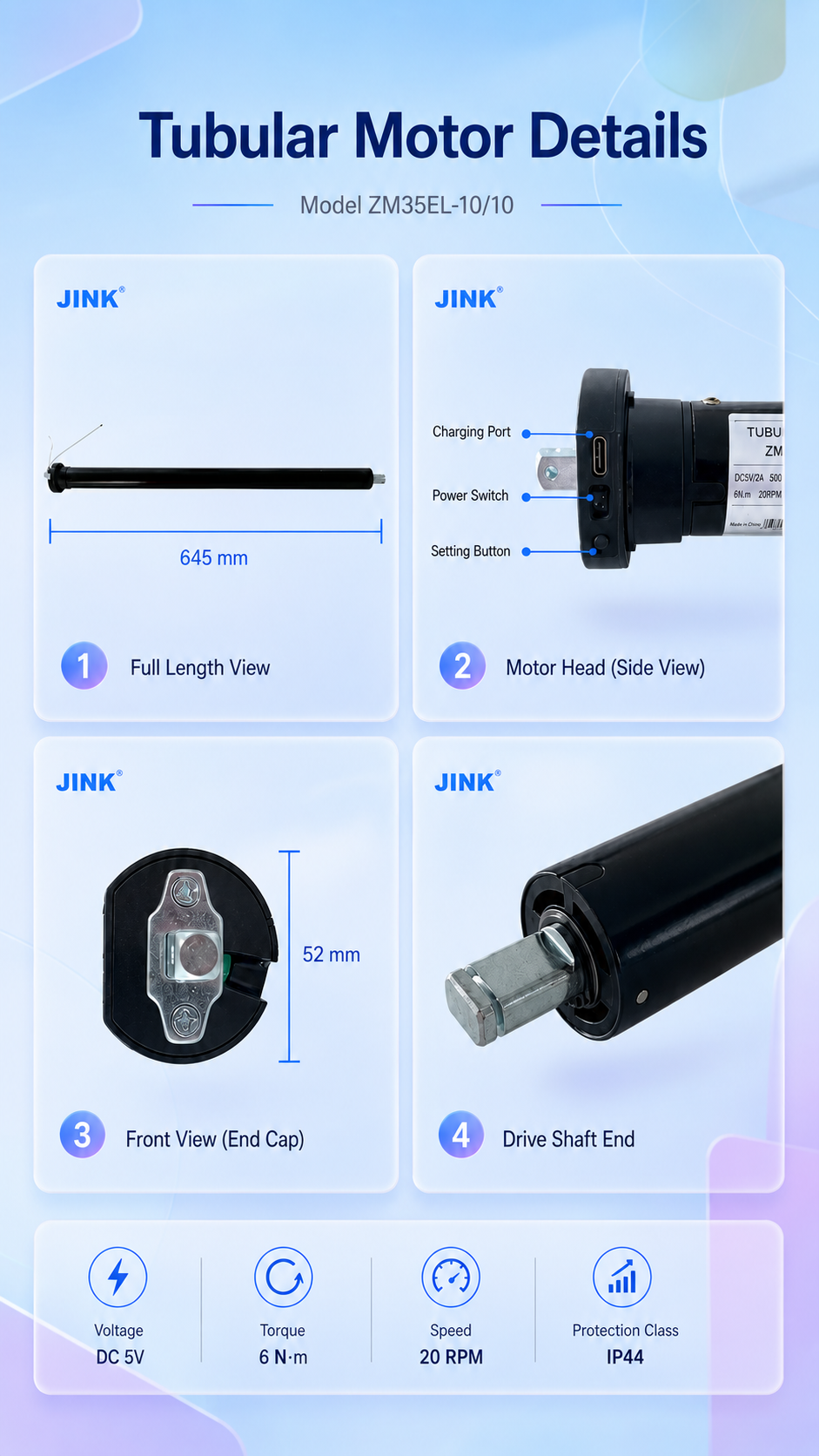 JINK Motor ZM35EL-10/10