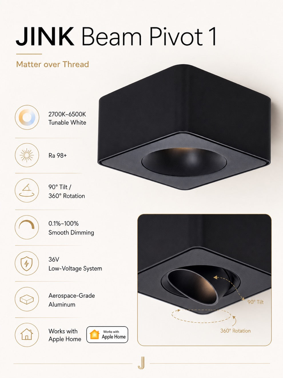JINK Beam Pivot 1 specifications
