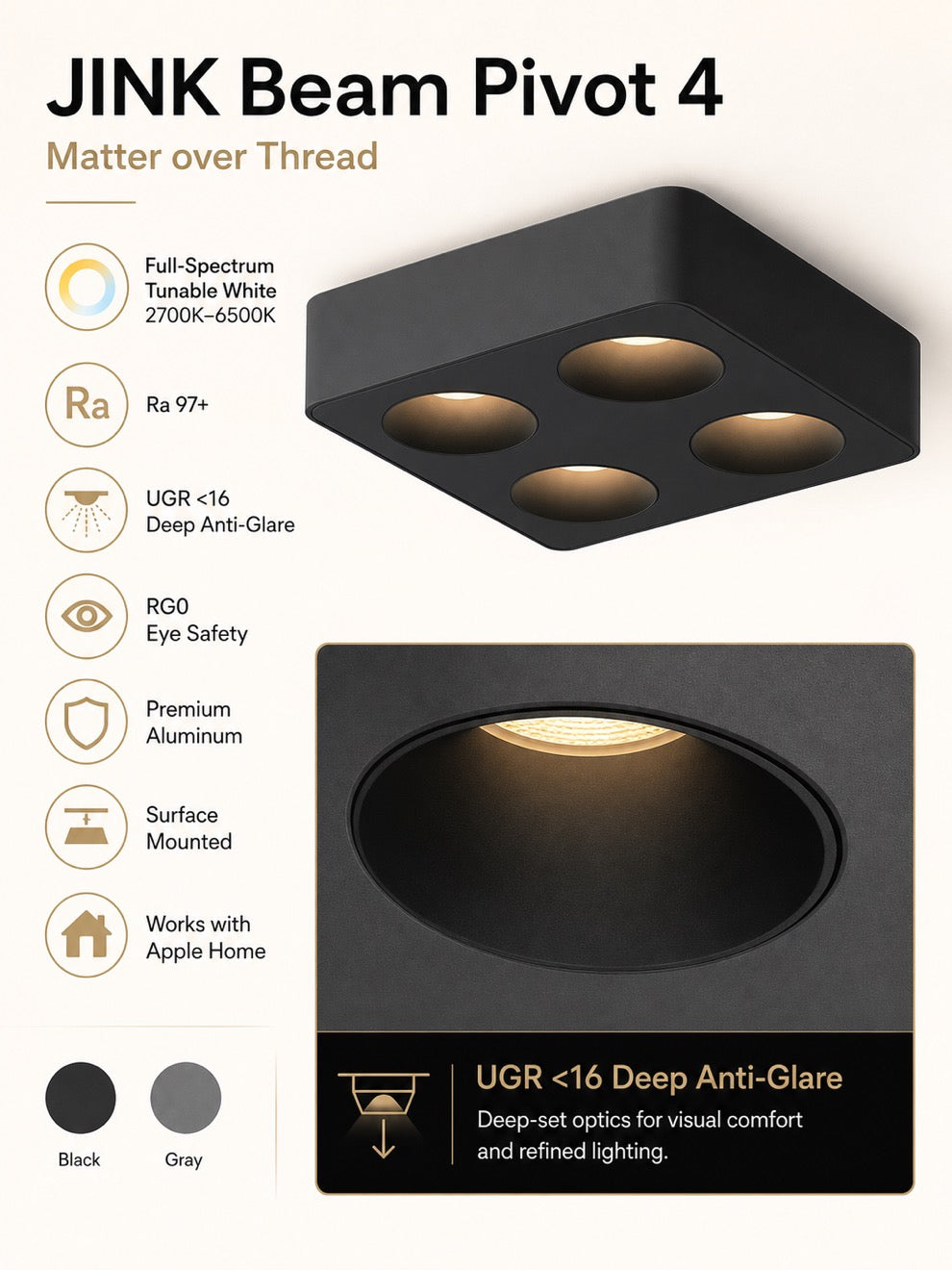 JINK Beam Pivot 4 specifications