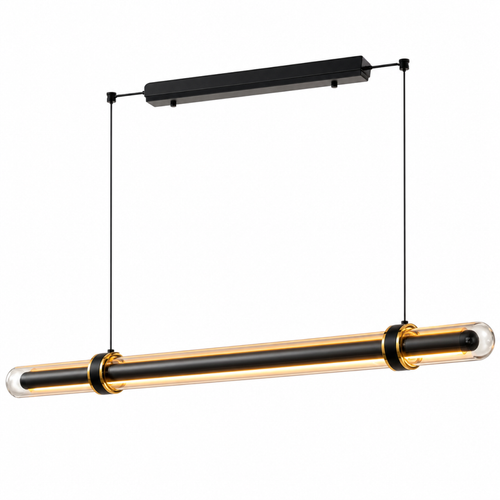 JINK Bond Amber Linear Pendant on white background