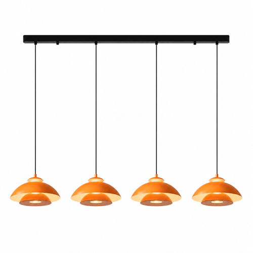 JINK Bond Nokta Four-Light Pendant on white background