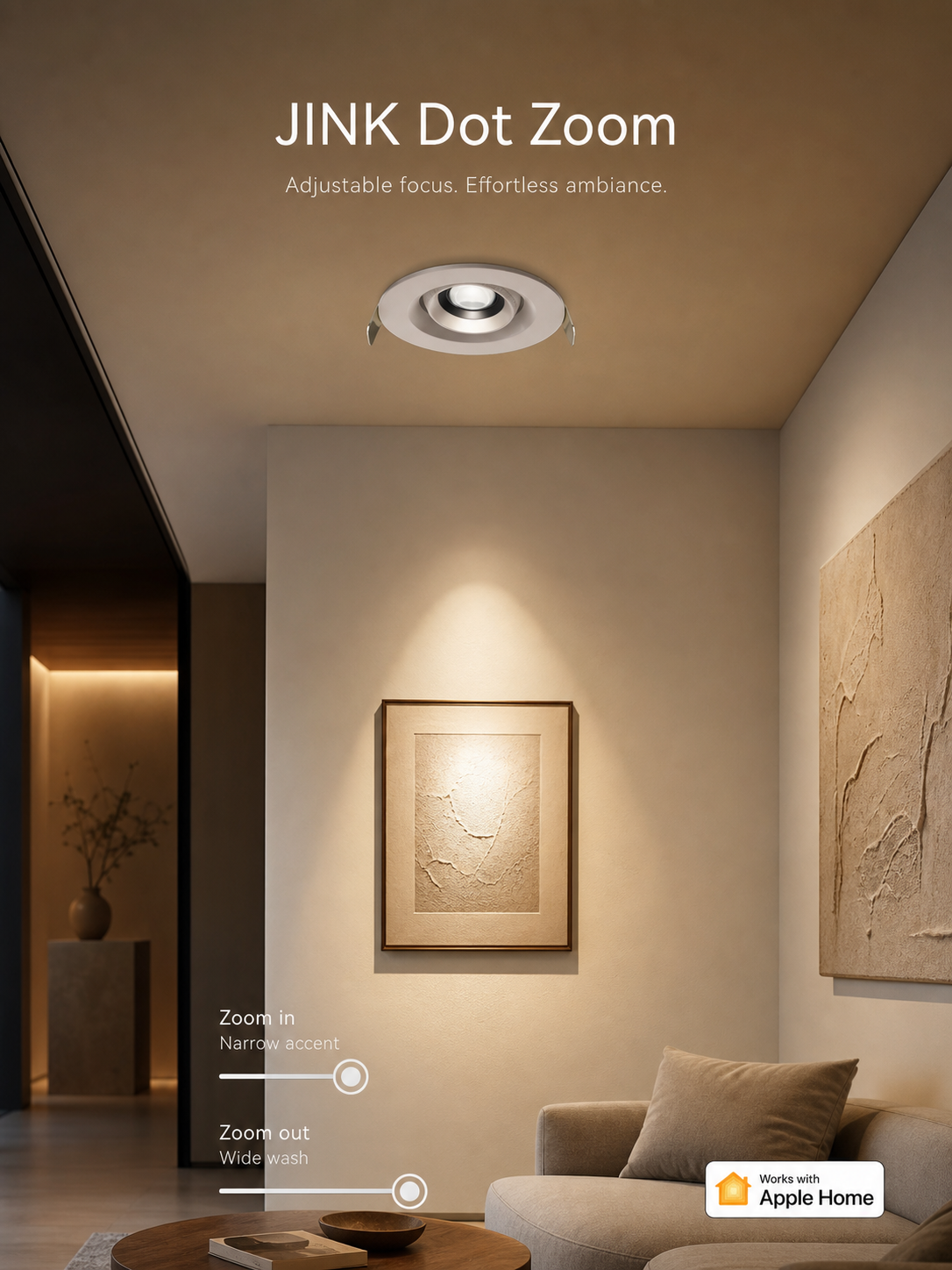 JINK Dot Zoom adjustable beam lifestyle scene