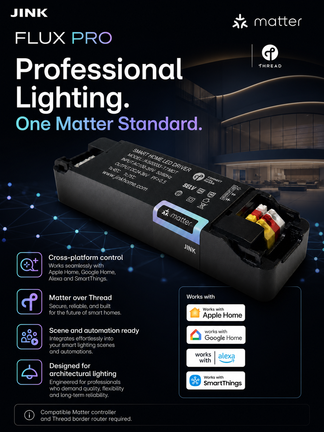 JINK Flux Pro Matter platform compatibility benefits