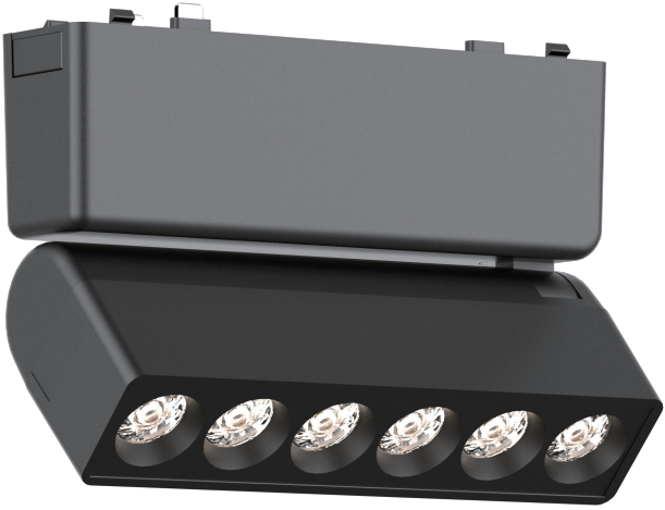 JINK Glide Air Array Pro 6 adjustable grille light in black
