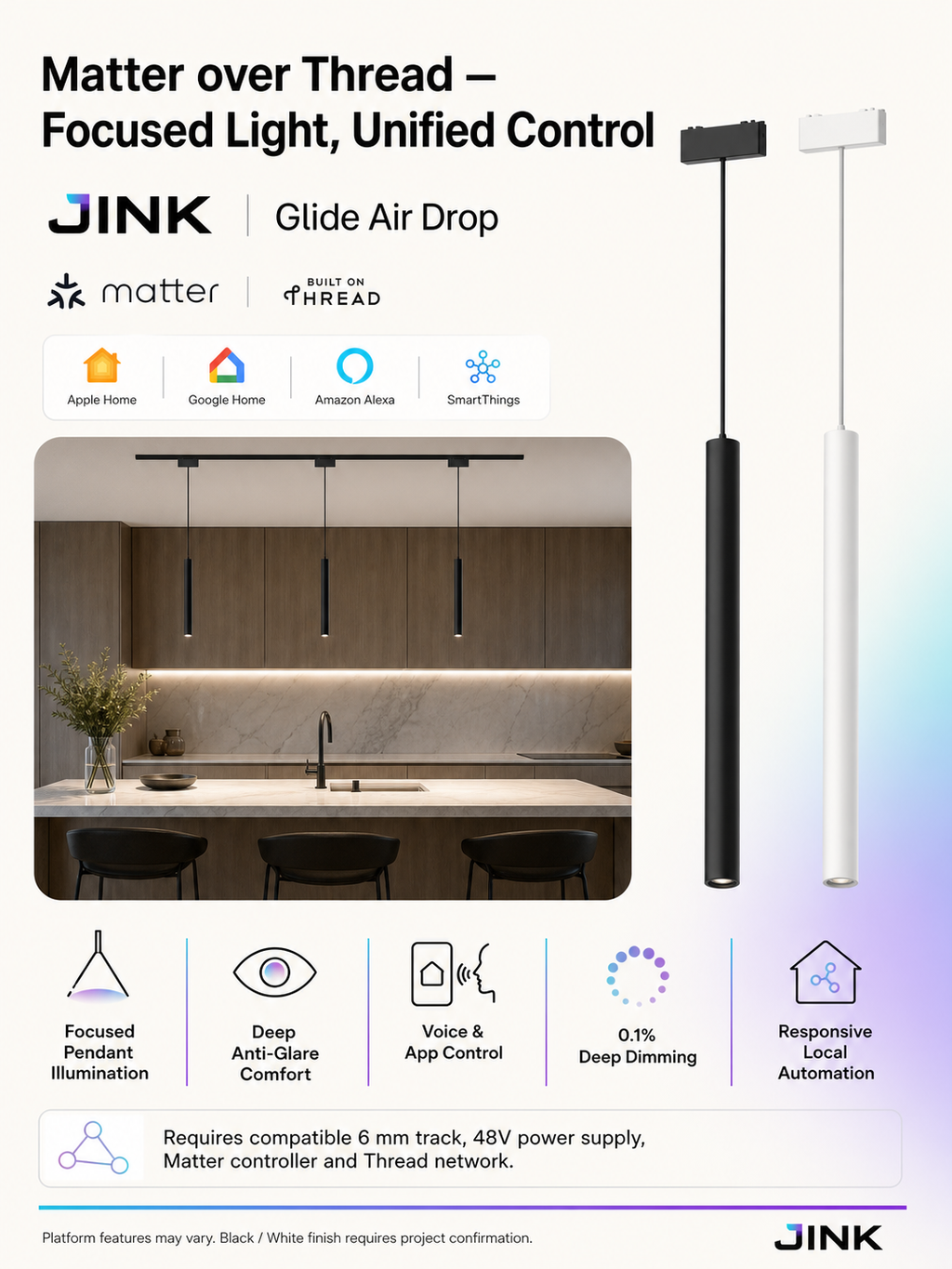 JINK Glide Air Drop Matter platforms