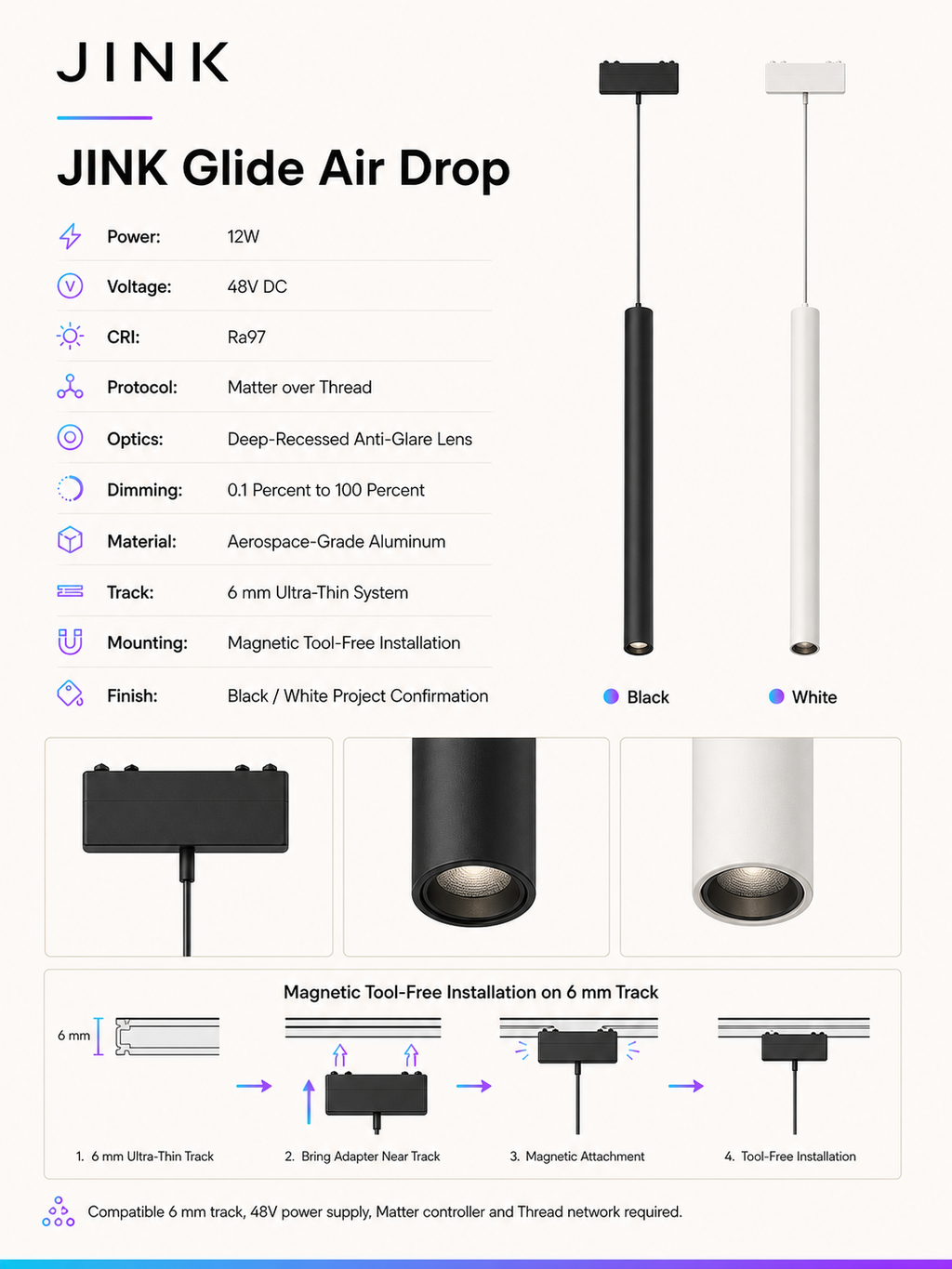 JINK Glide Air Drop specifications