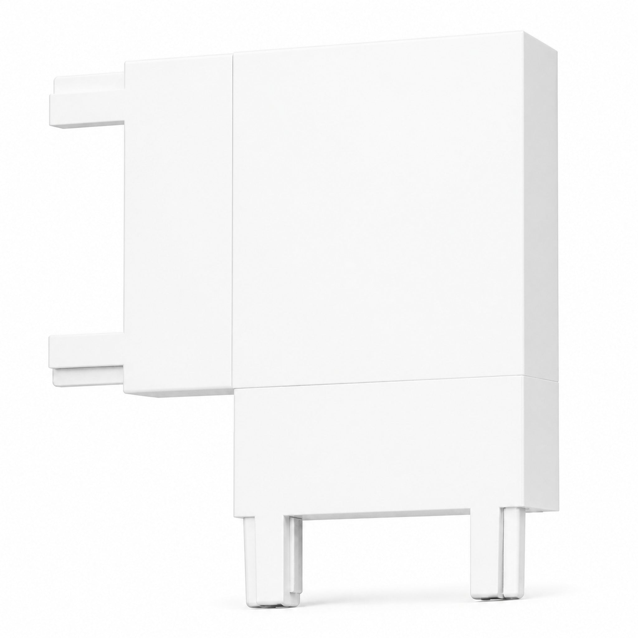 JINK Glide Air Horizontal 90 — Track Connector — White