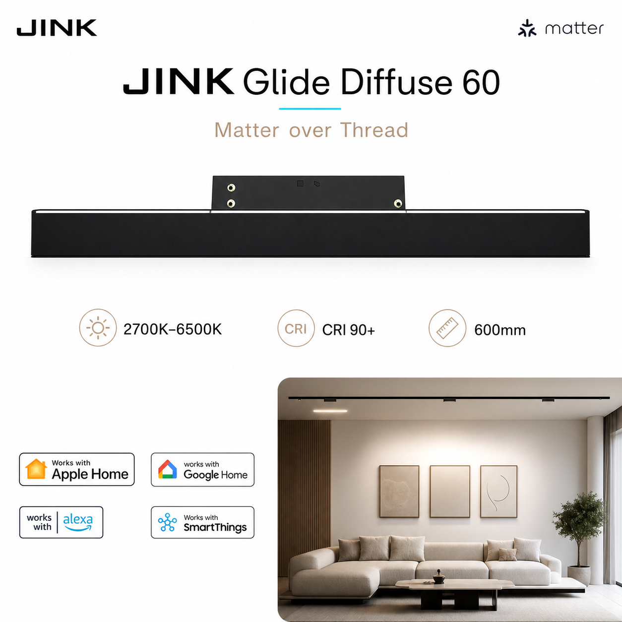 JINK Glide Diffuse 60 comprehensive Matter hero