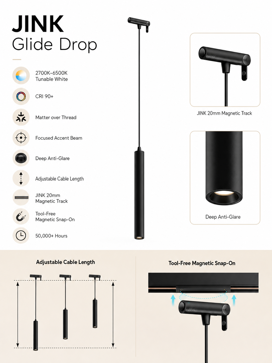 JINK Glide Drop specifications
