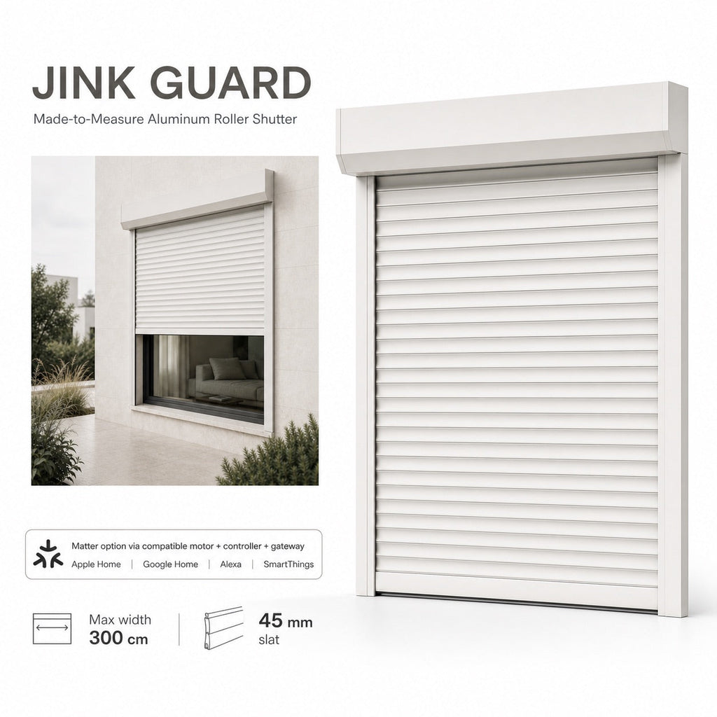 JINK Guard square comprehensive hero with scene and qualified Matter ecosystem options