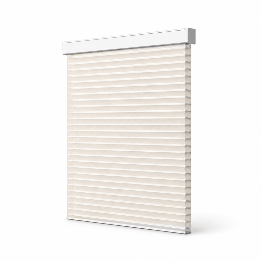 JINK Horizon smart motorized Shangri-La shade color S218-1 on white
