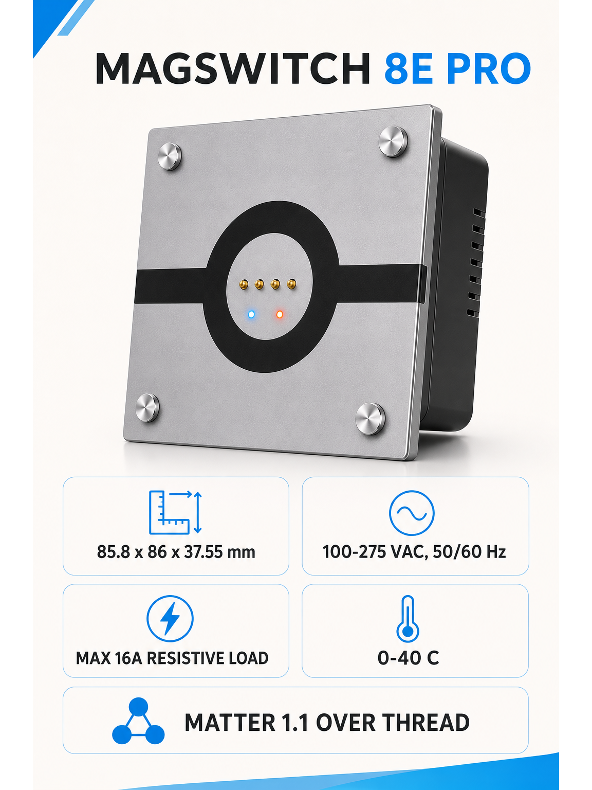 JINK MagSwitch 8E Pro technical specifications