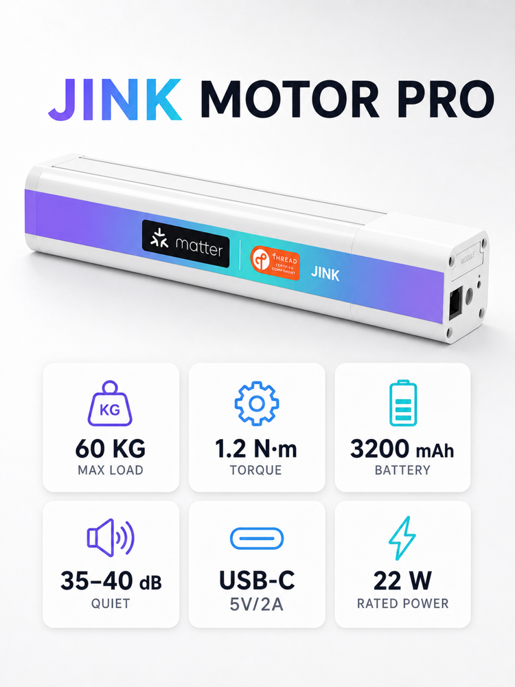 JINK Motor Pro technical specifications 60kg 1.2Nm 3200mAh