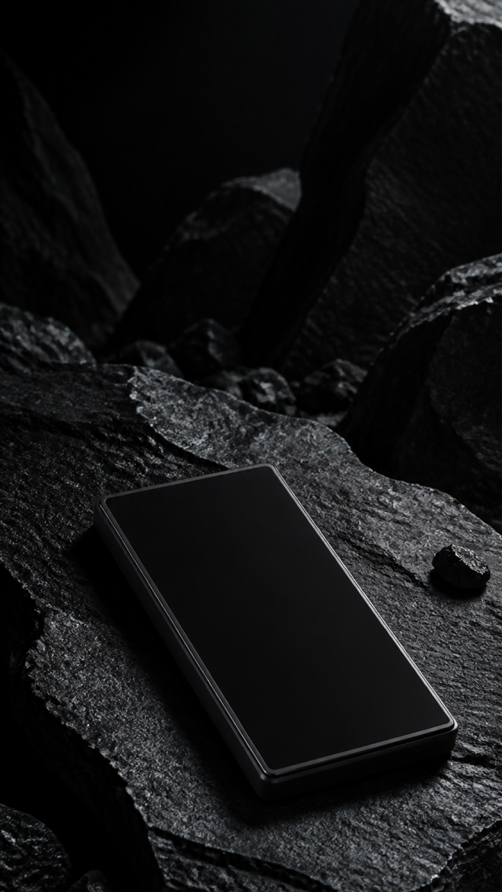 JINK Switch 2.5D Matter over Thread smart touch switch on black rock