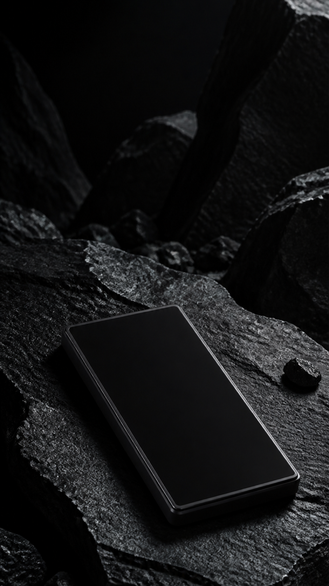 JINK Switch 2.5D Matter over Thread smart touch switch on black rock