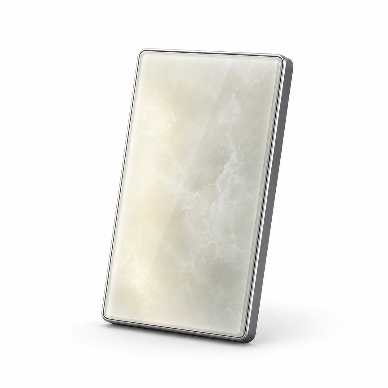JINK Switch 2.5D US standard custom jade glass panel with silver aluminum frame