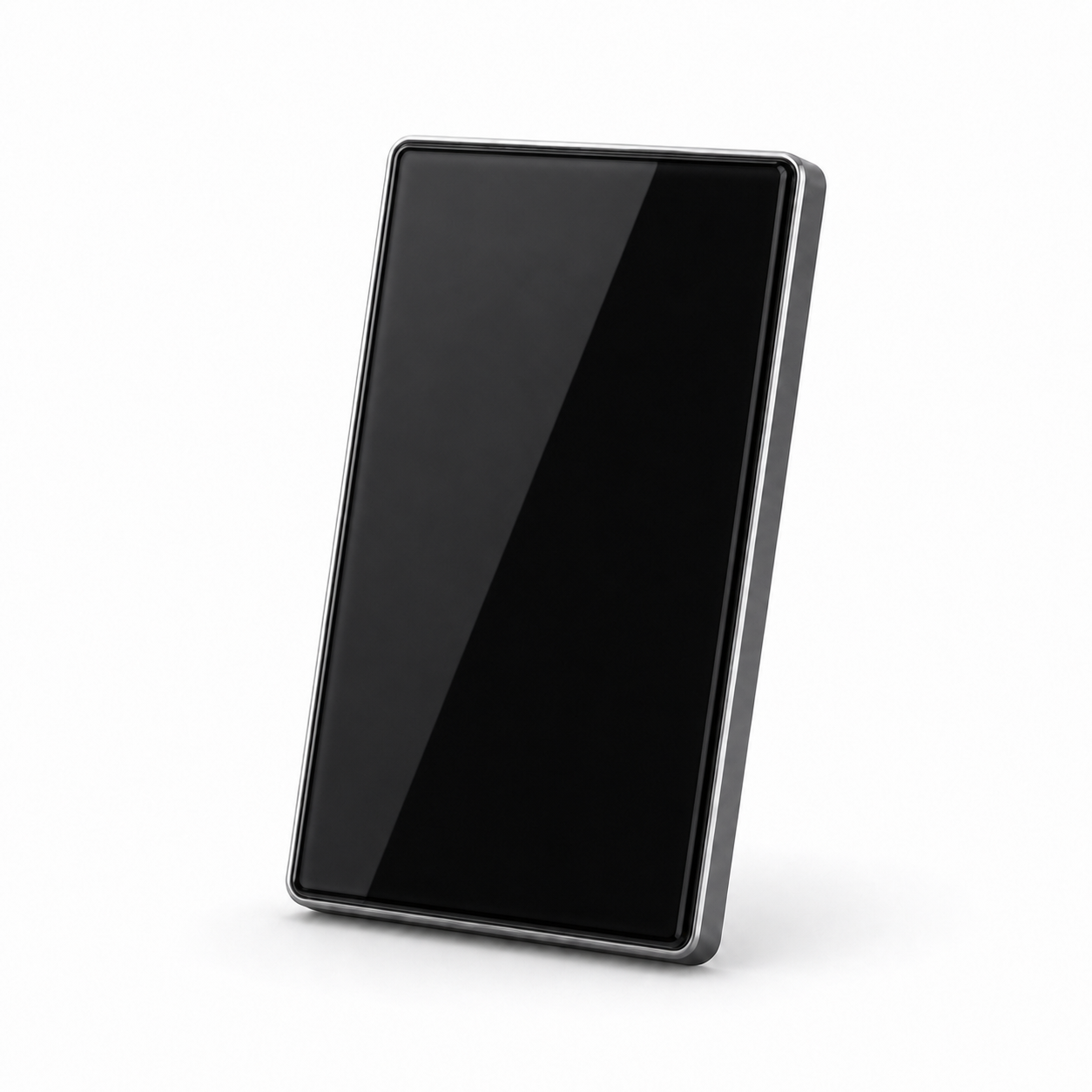 JINK Switch 2.5D US standard glossy black panel with silver aluminum frame