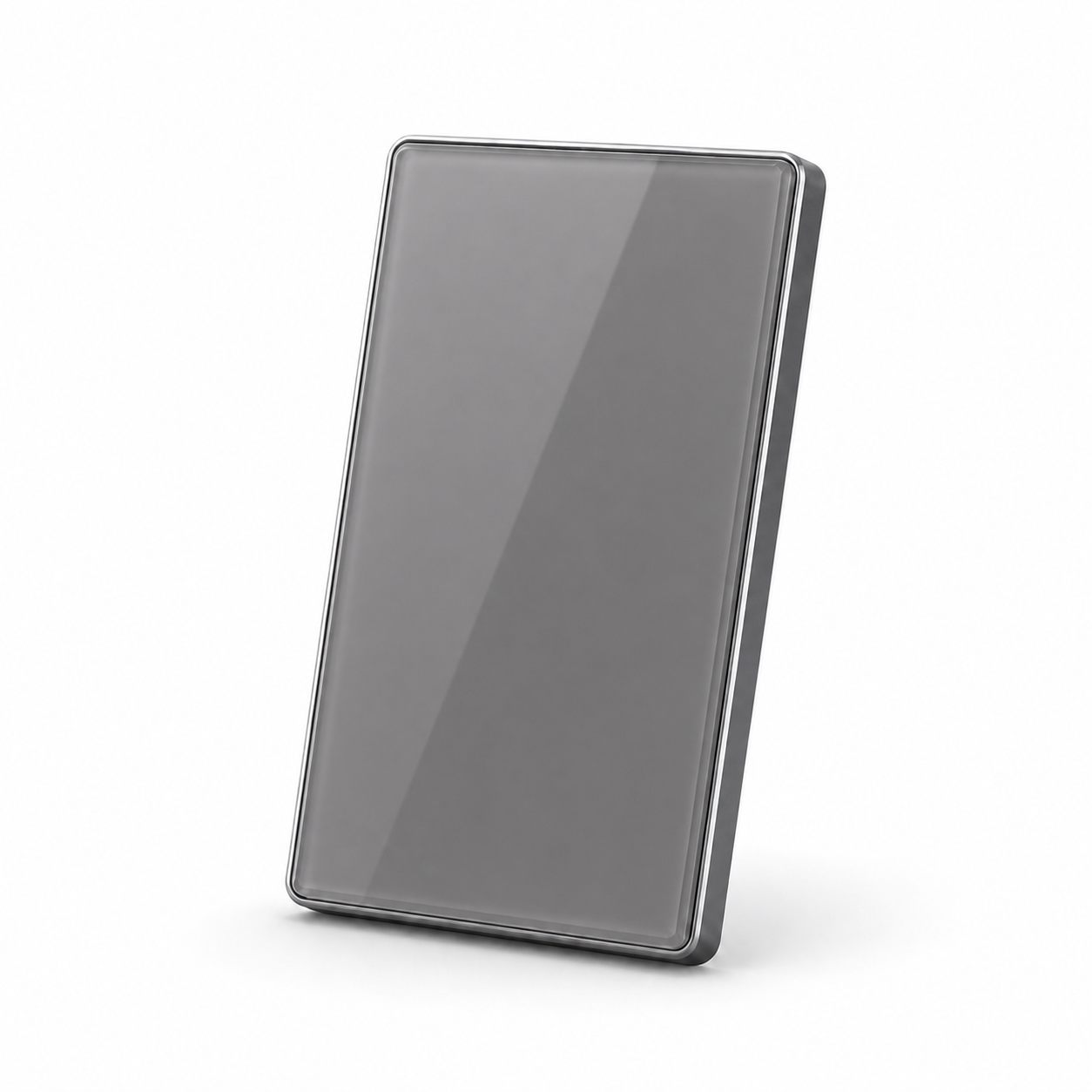 JINK Switch 2.5D US standard smoke gray panel with silver aluminum frame