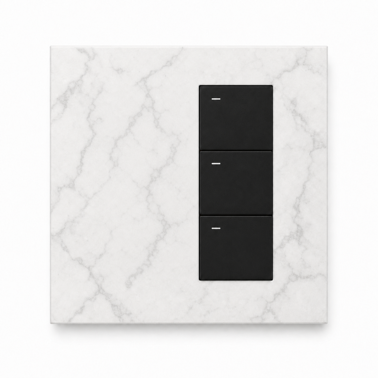 JINK Switch EGG 3-Key 3-Relay Aluminum 86 mm Carrara Mist