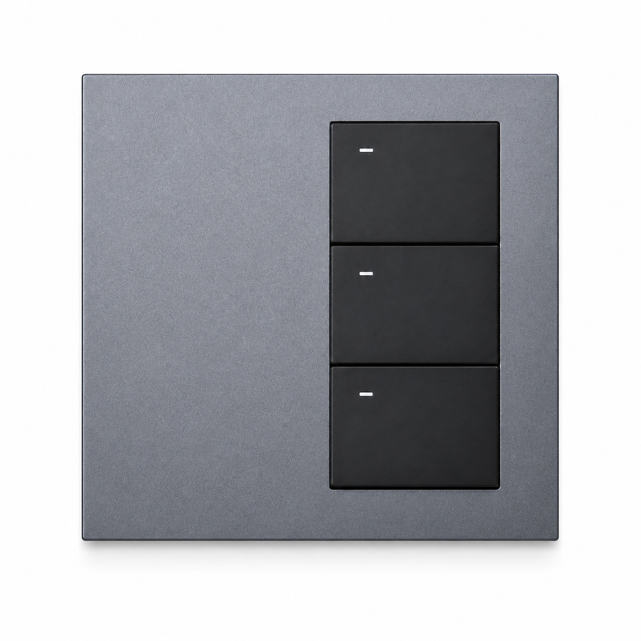 JINK Switch EGG 3-Key 3-Relay Aluminum 86 mm Graphite Gray