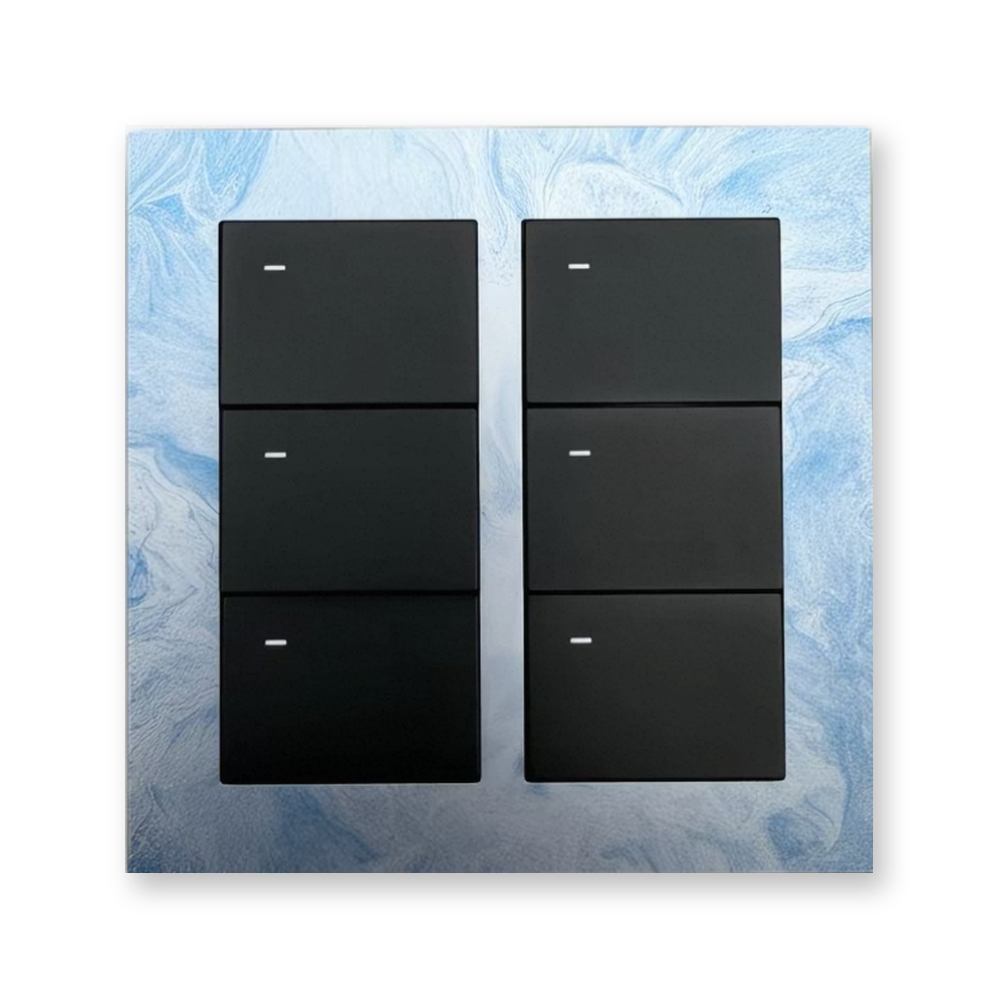 JINK Switch EGG 6-Key 3-Relay Aluminum 90 mm Azure Meadow