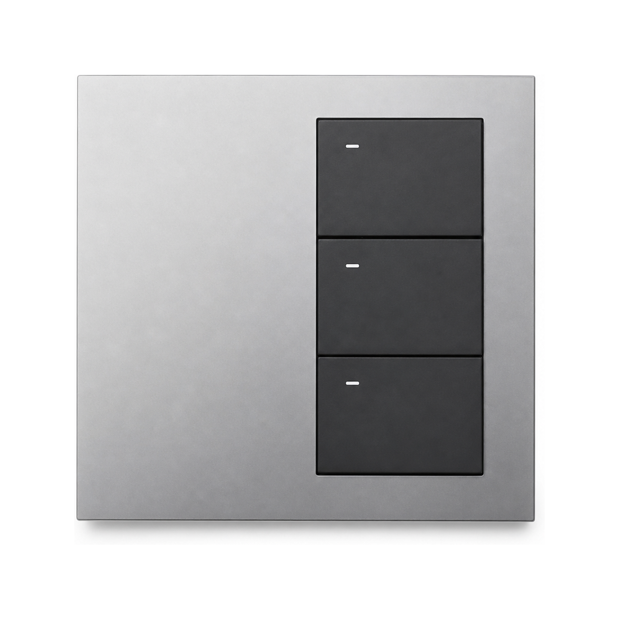 JINK Switch EGG 3-Key 3-Relay AG Glass 86 mm Graphite Gray