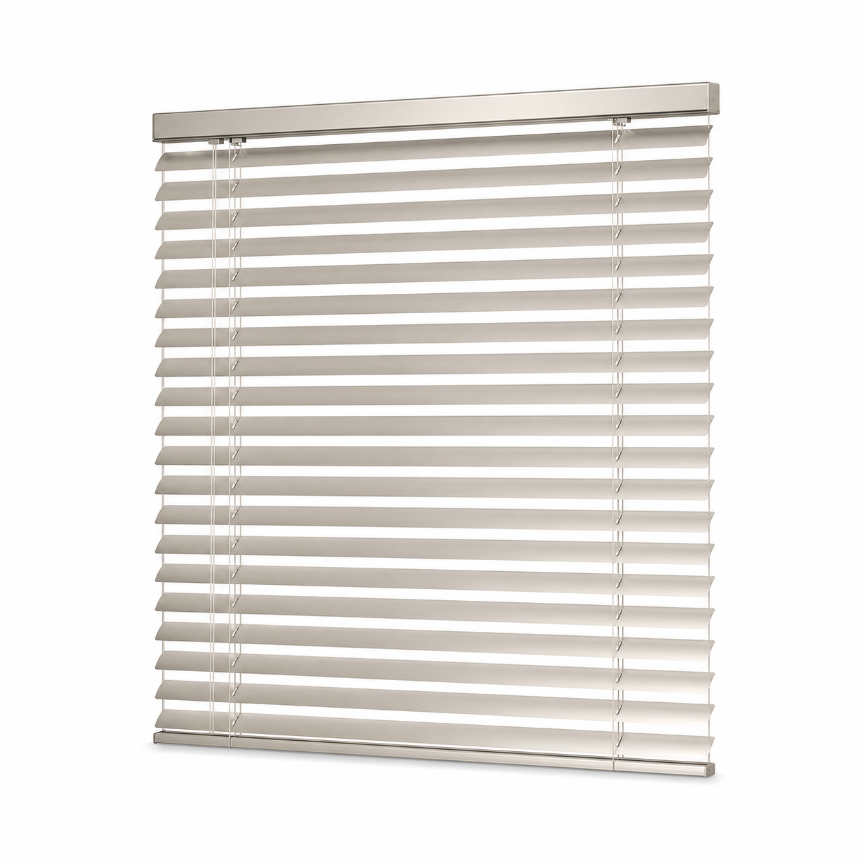 JINK Tilt Alloy Bright 35 mm aluminum Venetian blind on white