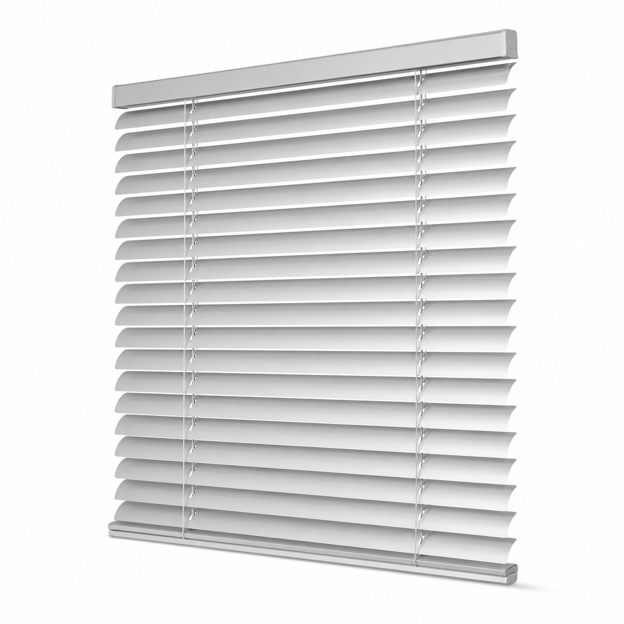 JINK Tilt Alloy S 35 mm S-profile aluminum Venetian blind on white