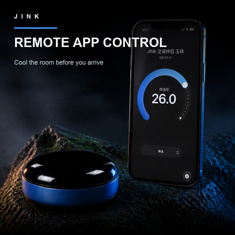Mobile app remote air conditioner control
