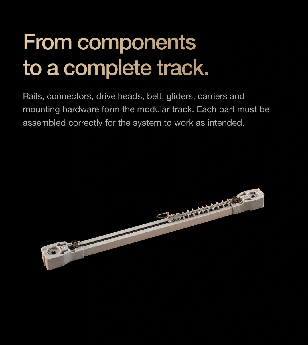 JINK modular curtain track Nexus Track product story · part 12