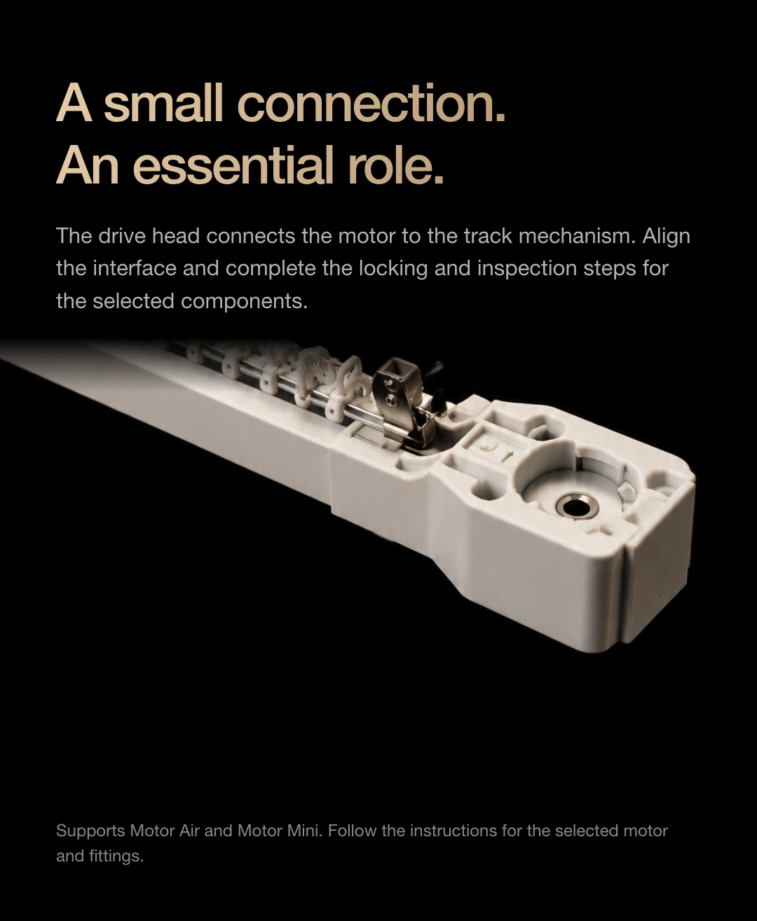 JINK modular curtain track Nexus Track product story · part 10