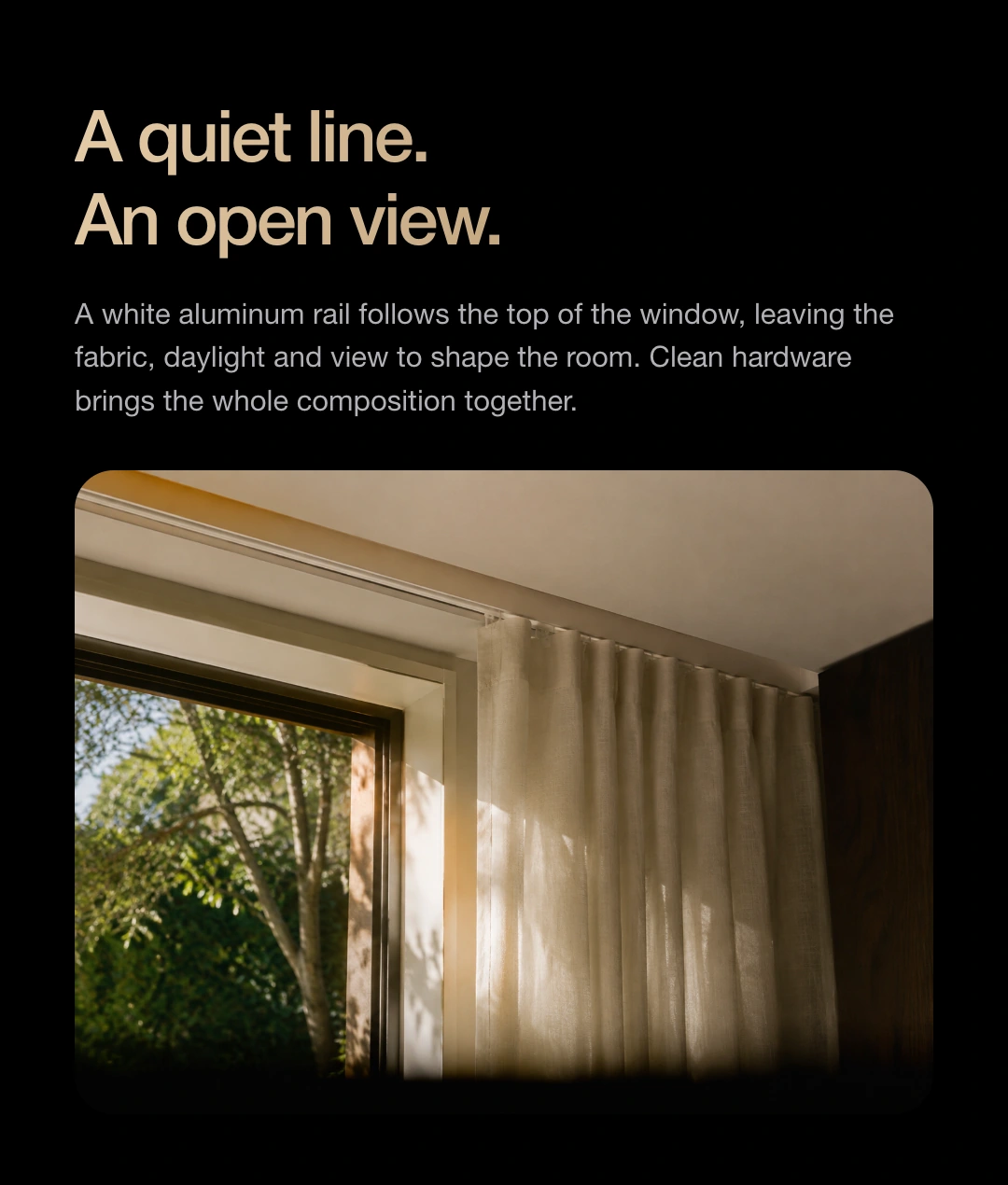 JINK modular curtain track Nexus Track product story · part 11