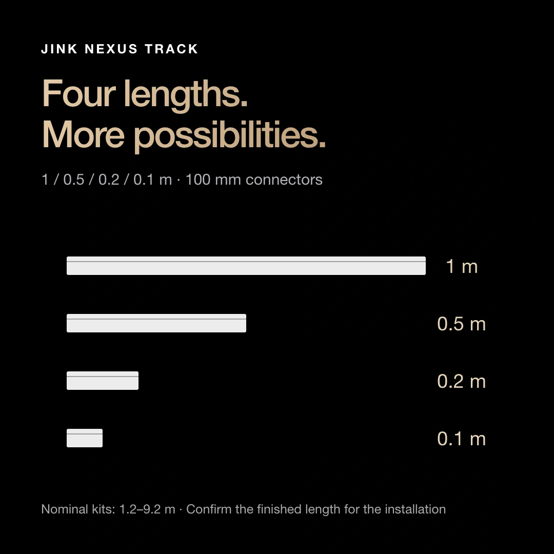 JINK modular curtain track Nexus Track · Highlights 3