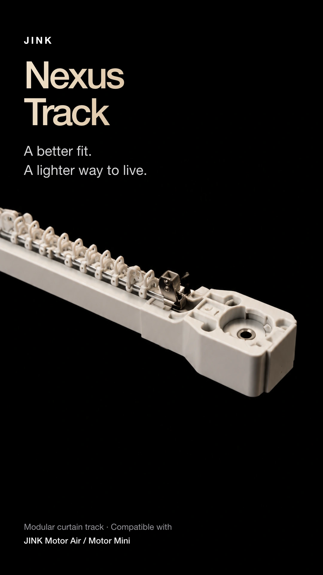 JINK modular curtain track Nexus Track product story · part 1