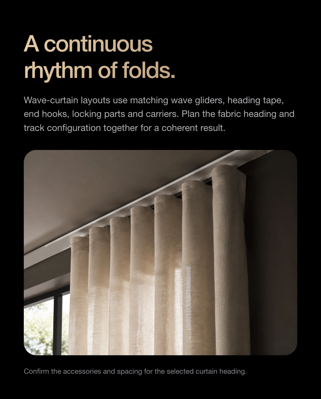 JINK modular curtain track Nexus Track product story · part 18