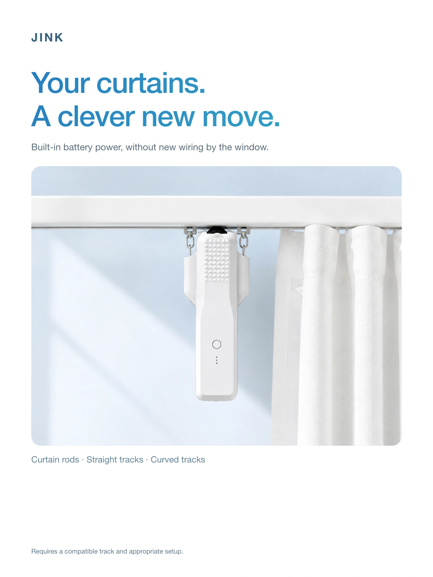 JINK smart curtain robot ZM86EL-2 · Scenes & features 2