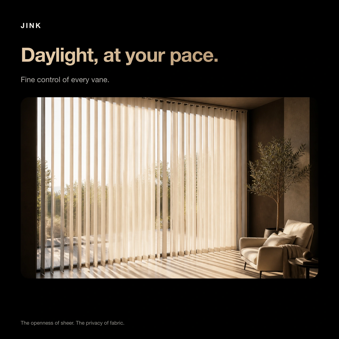 JINK vertical sheer blind motor Motor Aura Mini · Highlights 2