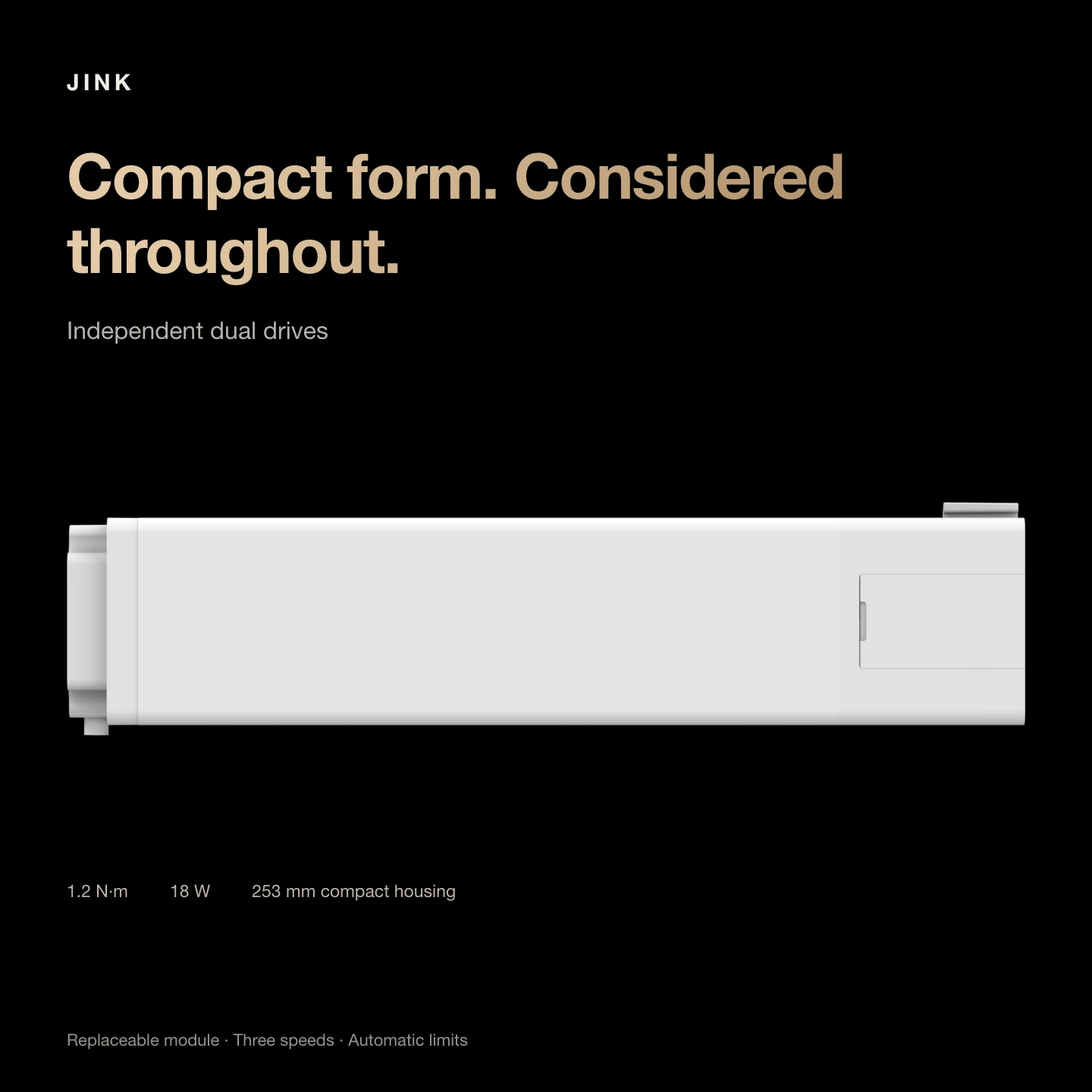 JINK vertical sheer blind motor Motor Aura Mini · Highlights 5