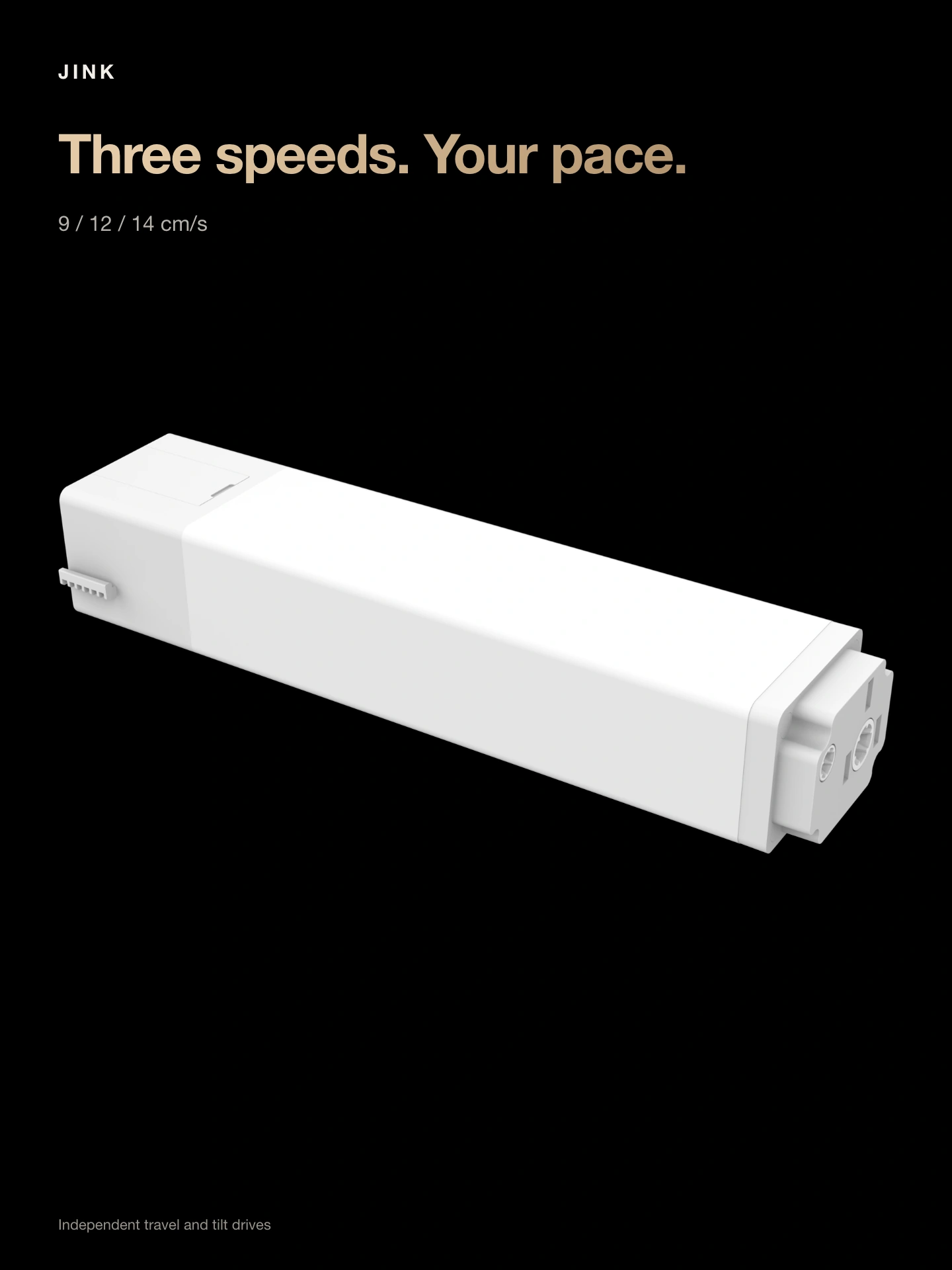 JINK vertical sheer blind motor Motor Aura Mini · Scenes & features 3