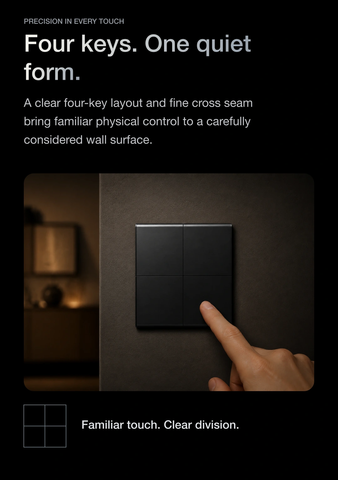 JINK smart wall switch 8E product story · part 3